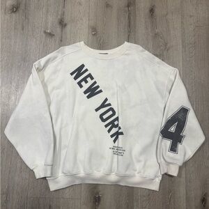 NEW YORK LONG SLEEVE CREWNECK